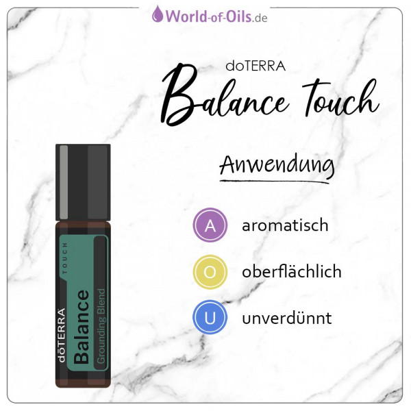 Doterra Balance Touch Erdende Mischung Roll On Ml